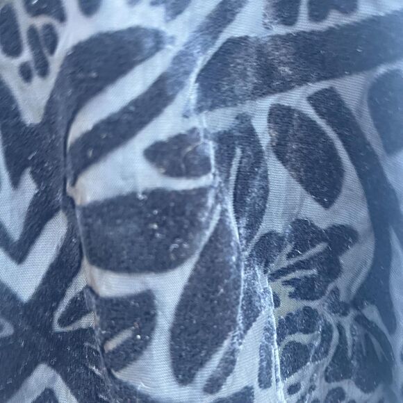 Velvet Burnout Blouse in Medium Womens Whimsygoth Gothic - Picture 6 of 9